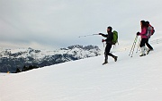 Salita invernale al Rifugio Magnolini, Monte Alto e Monte Pora il 27 gennaio 2013  - FOTOGALLERY